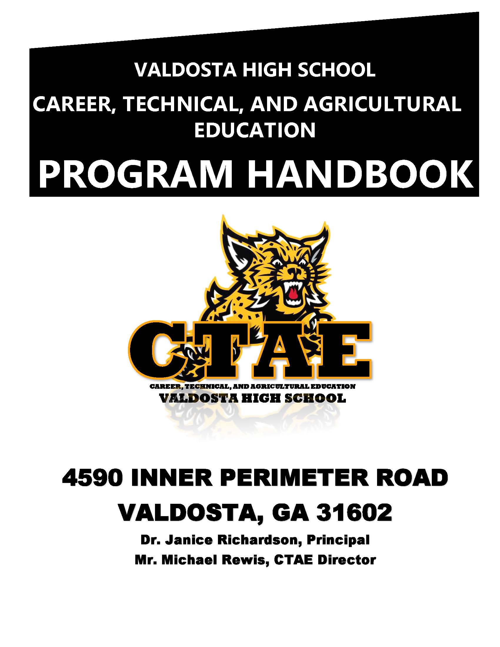 VHS CTAE Student Program Handbook