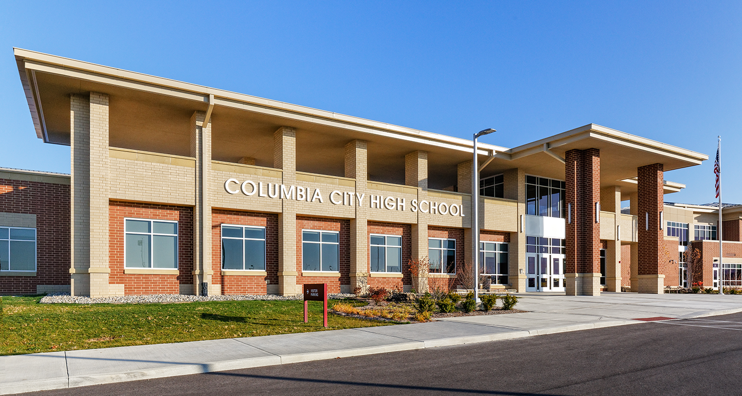 The new Columbia City High School