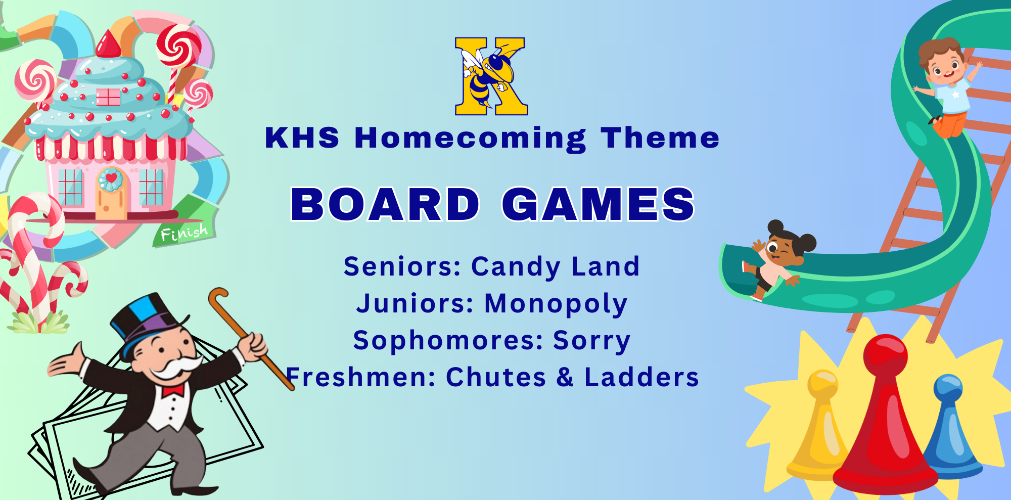 Homecoming Theme: Board Games