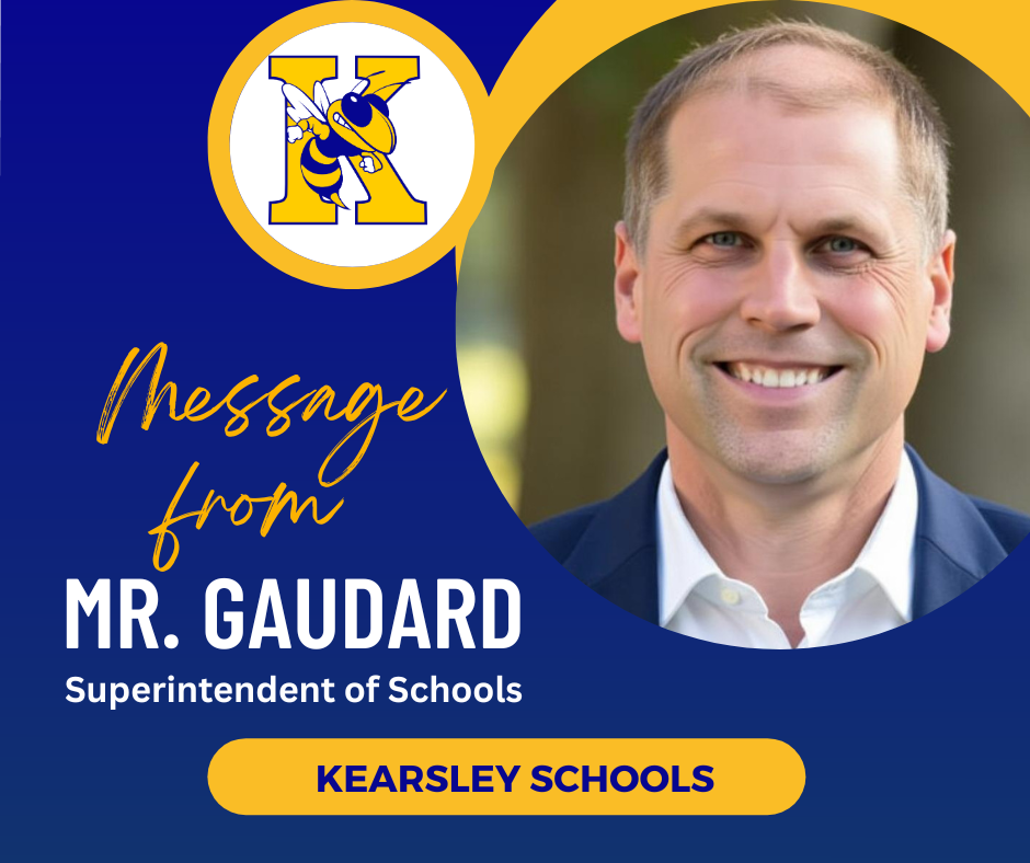 Message from Mr. Gaudard