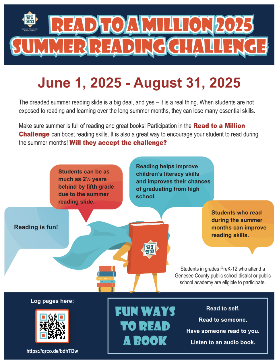 Read to a Million graphic