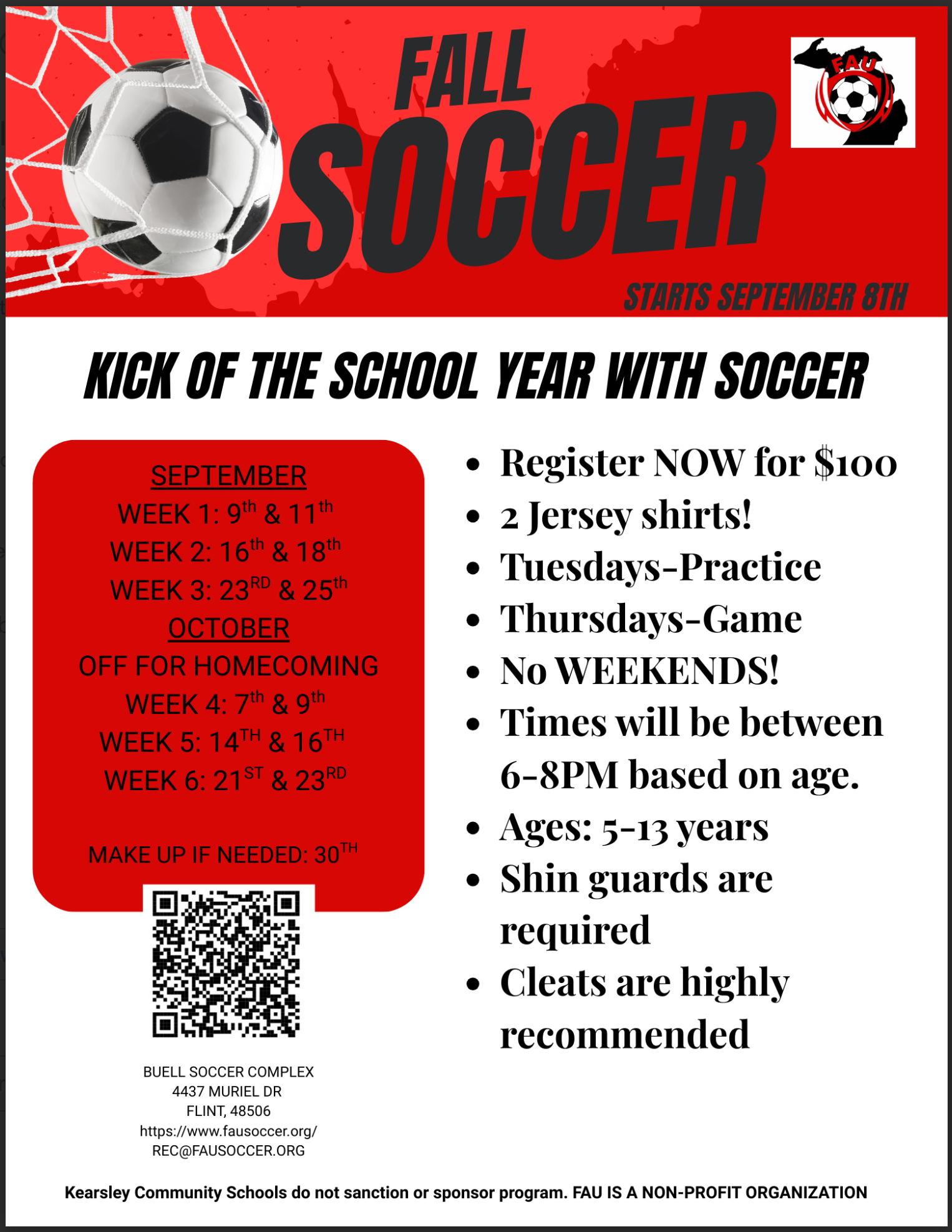 Fall Soccer