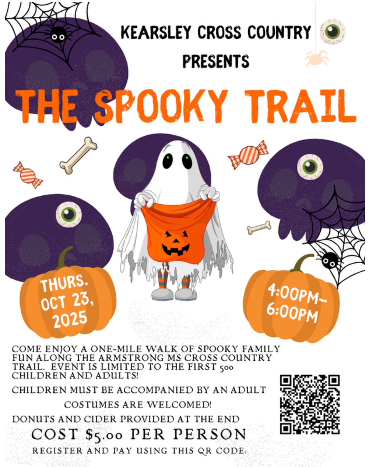 Spooky Trail flyer