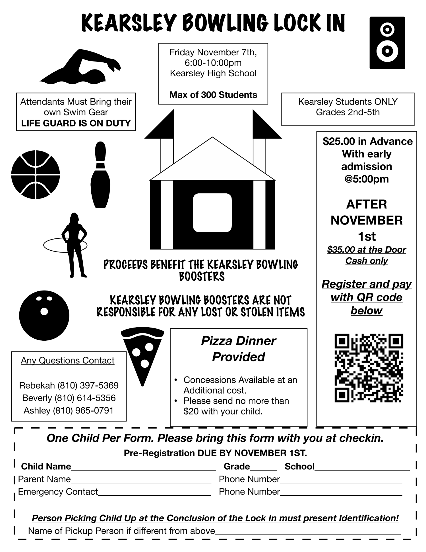 Lock In at KHS for Grades 2-5