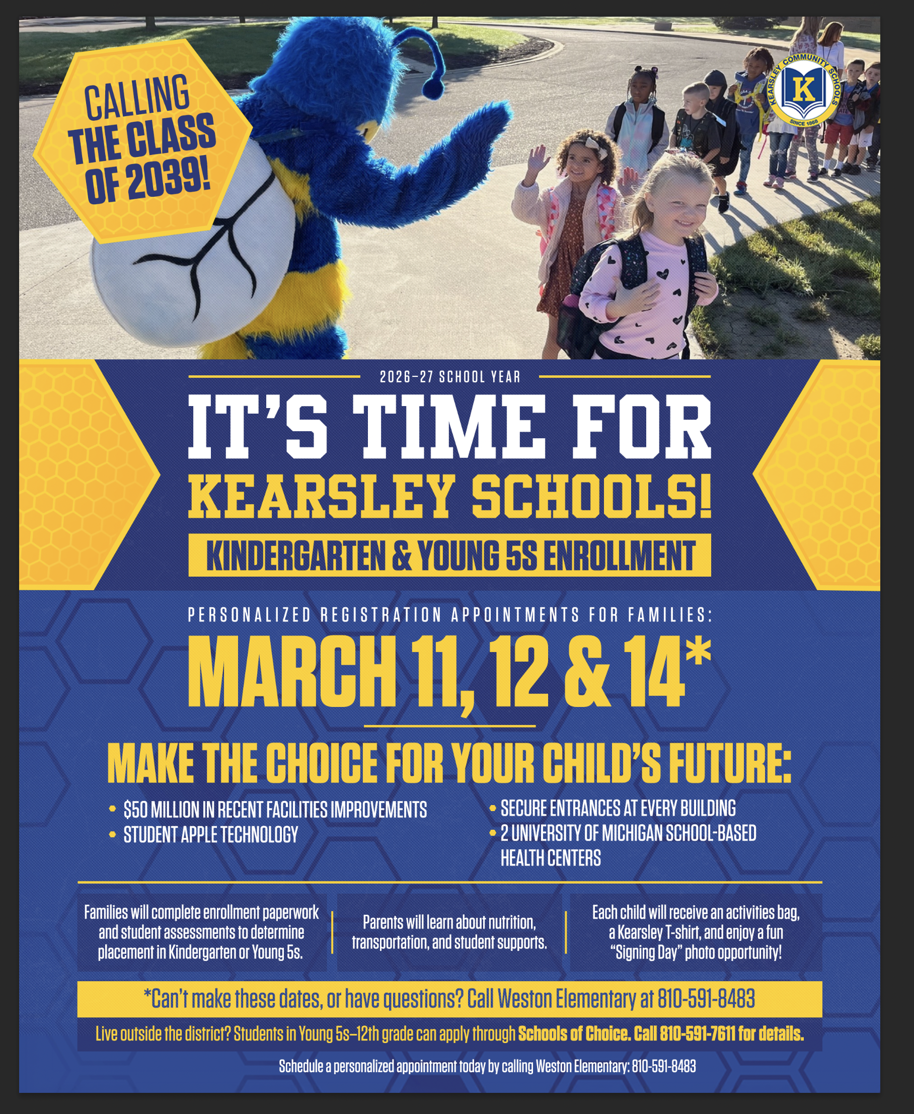 Kindergarten Enrollment is Open