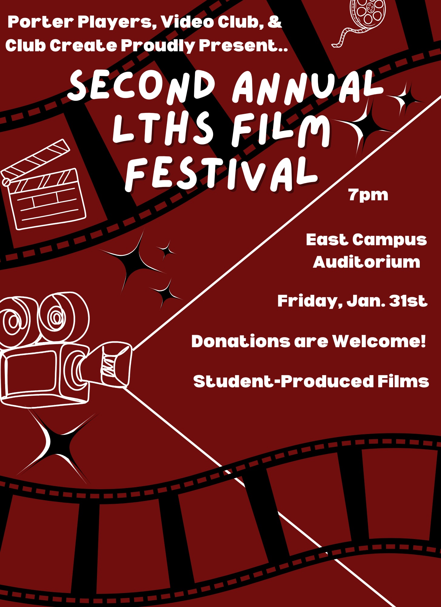 LTHS Film Festival Poster