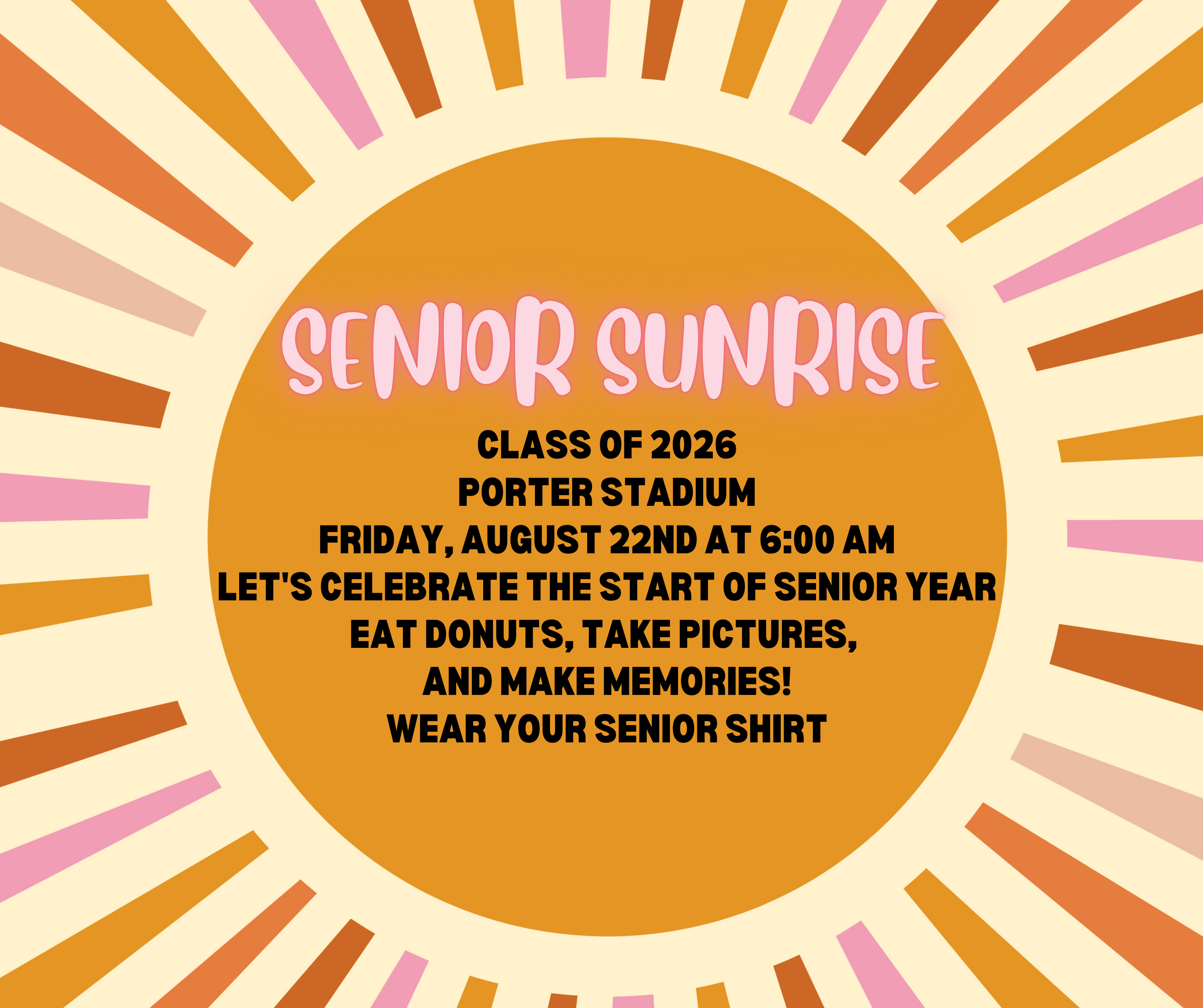 Senior Sunrise
