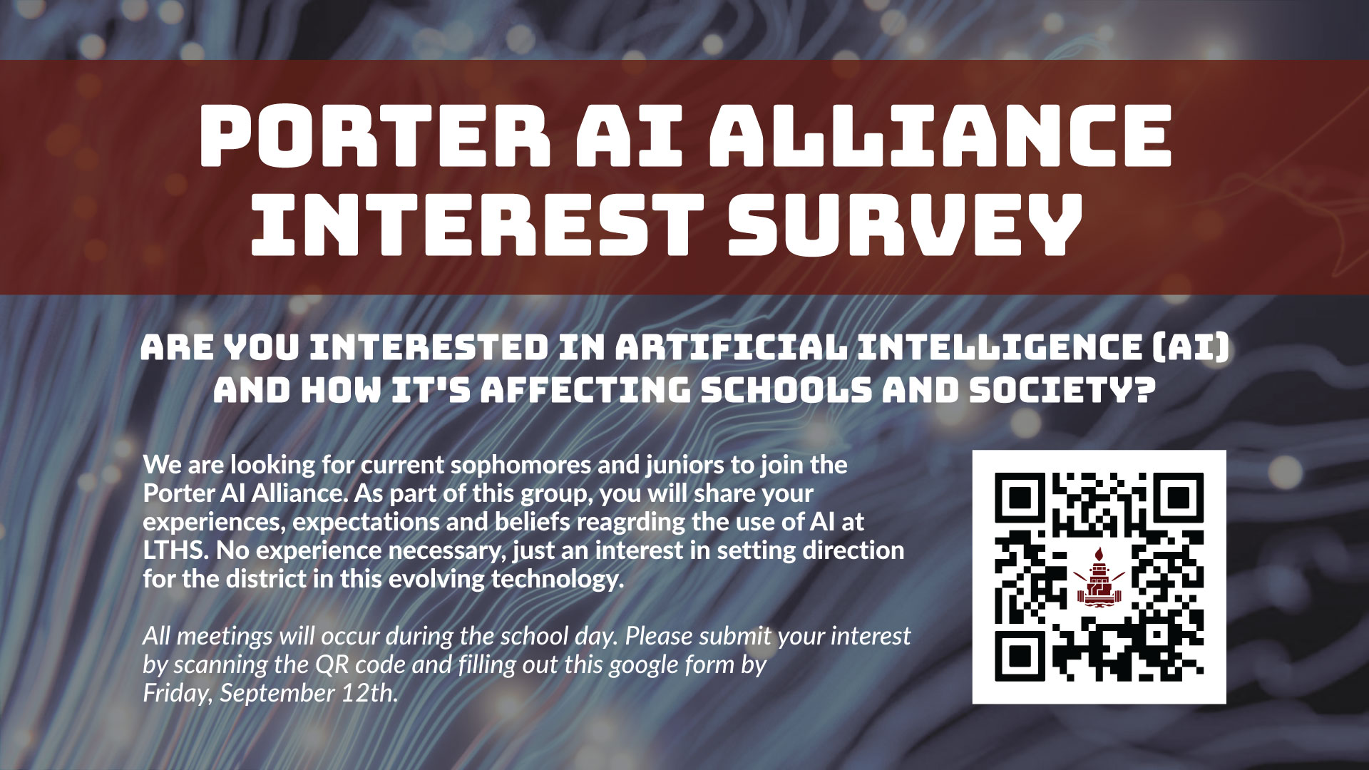 Porter AI Alliance Interest Survey