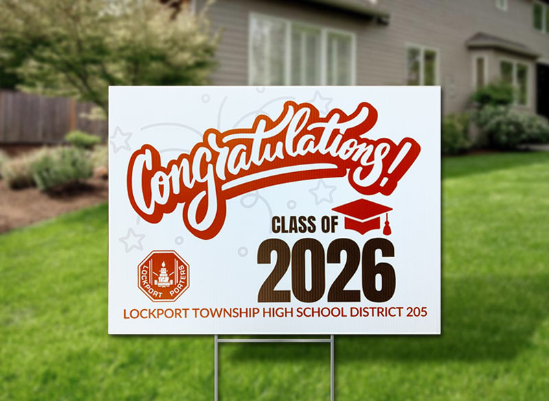 Graduation Yard Sign