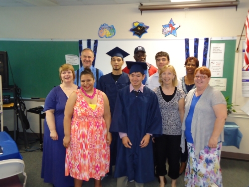 On June 12, 2013, the Transition to Life Center held its graduation!