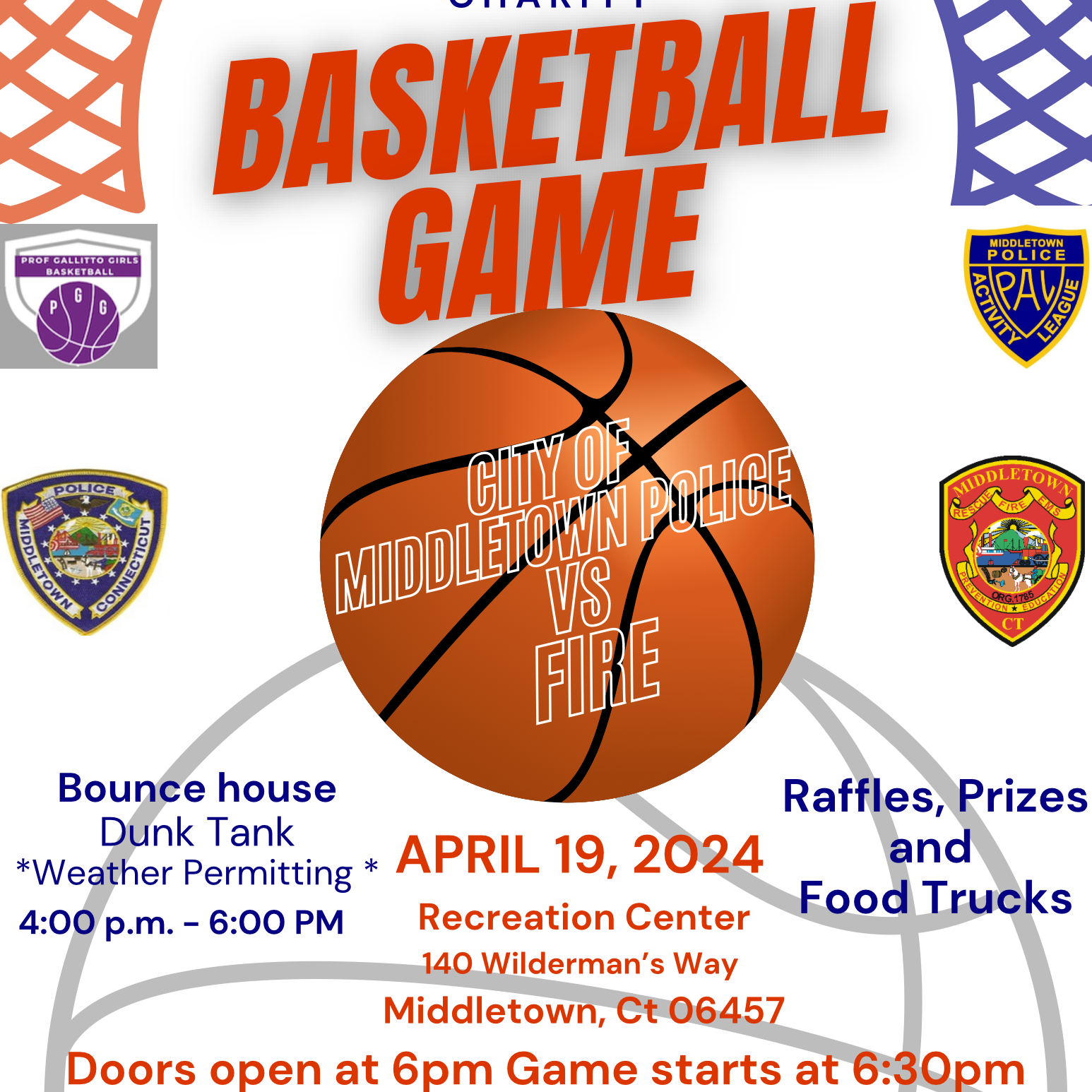 Prof Gallitto Basketball Charity April 19, 2024
