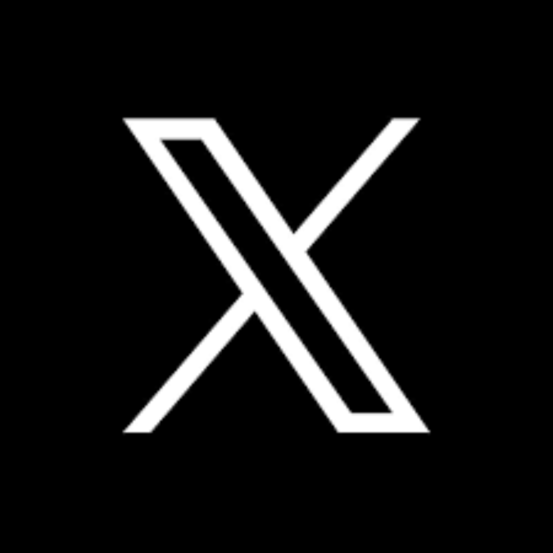 x/twitter logo; image is hyperlinked to the district's x/twitter page.