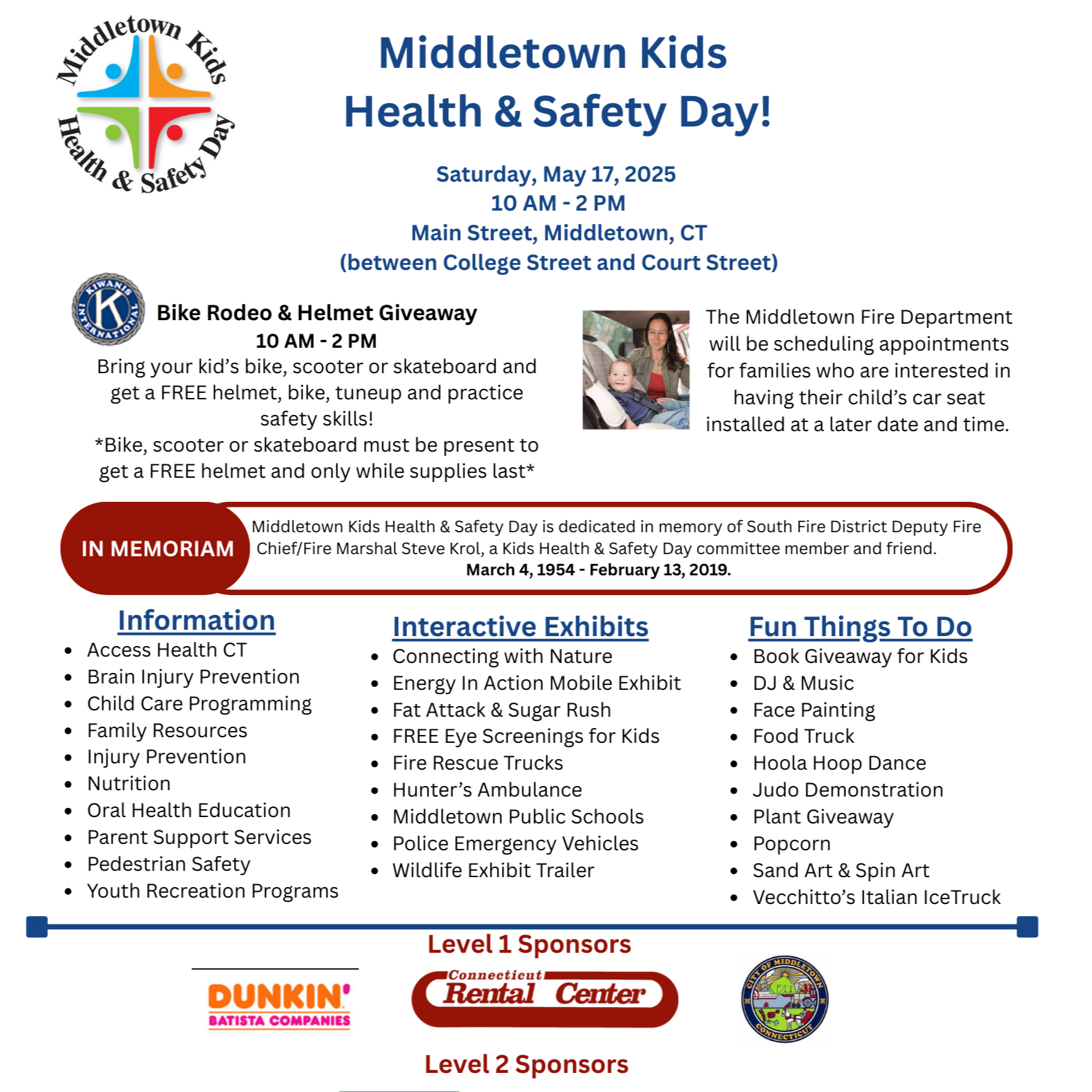 Middletown Kids Health & Safety Day