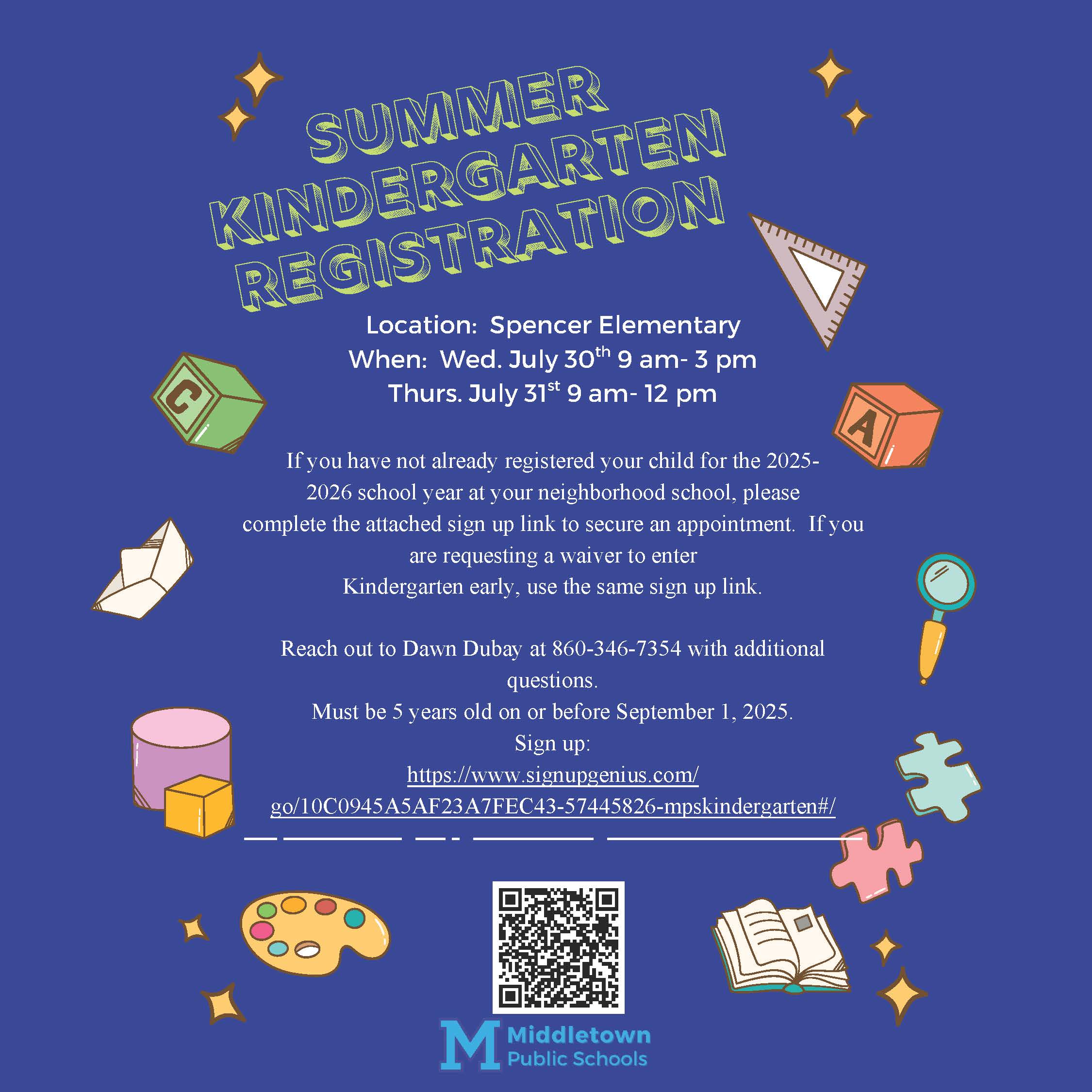 Kindergarten Registration