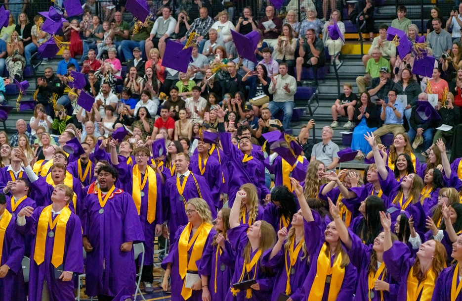Graduation Cap Toss