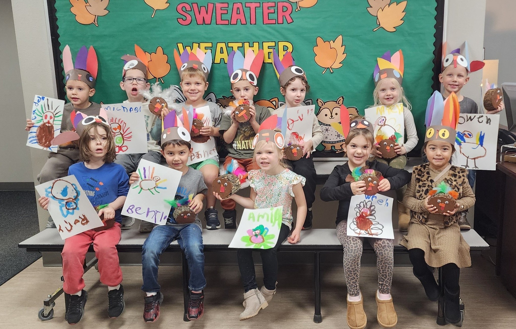 ECFE Thanksgiving Turkeys