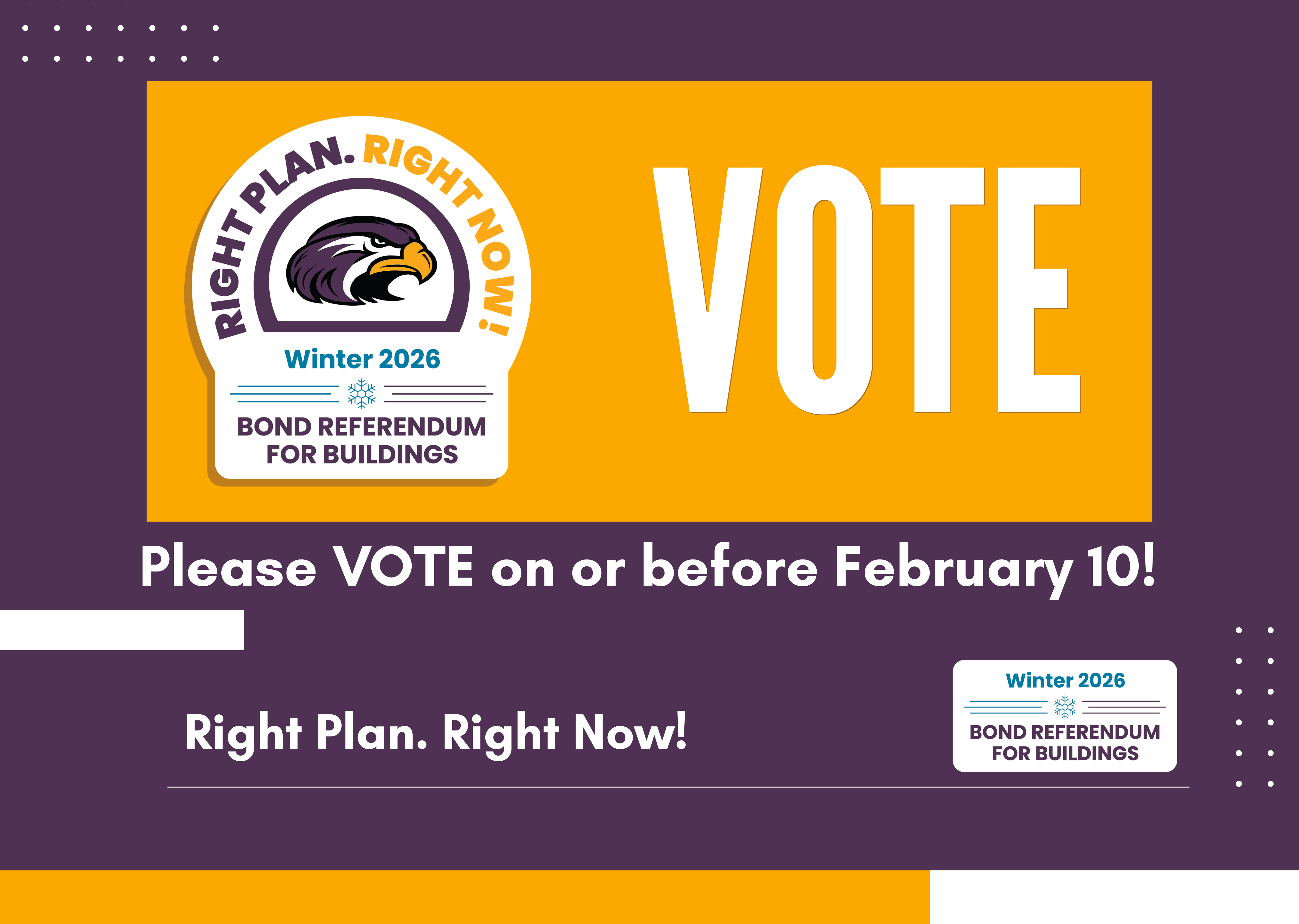 Vote on or Before Election Day Feb 10