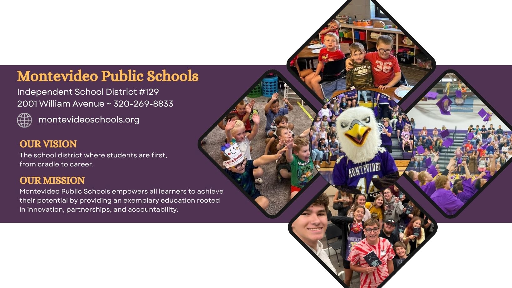 Montevideo Public Schools Banner