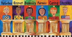 The 6 pillars of character