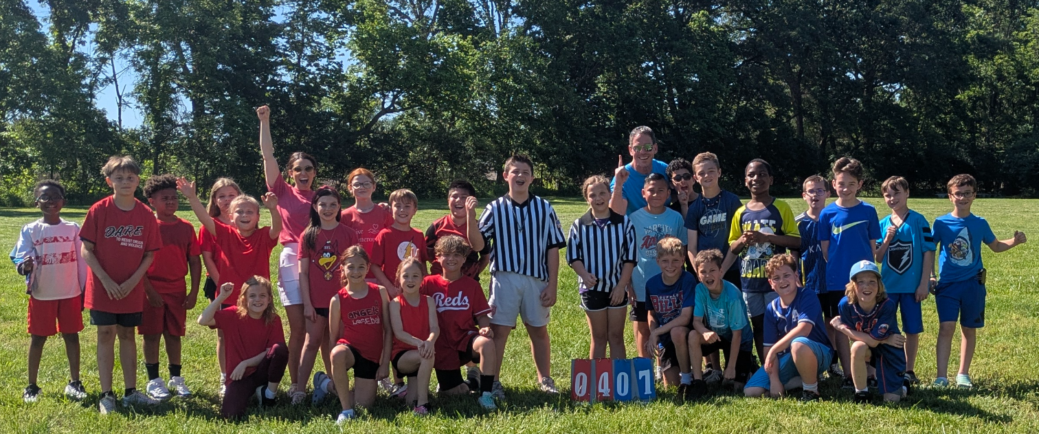 MAP Test Celebration Kickball Game
