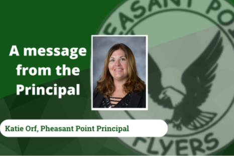 PPE Principal's Corner - Mrs. Orf