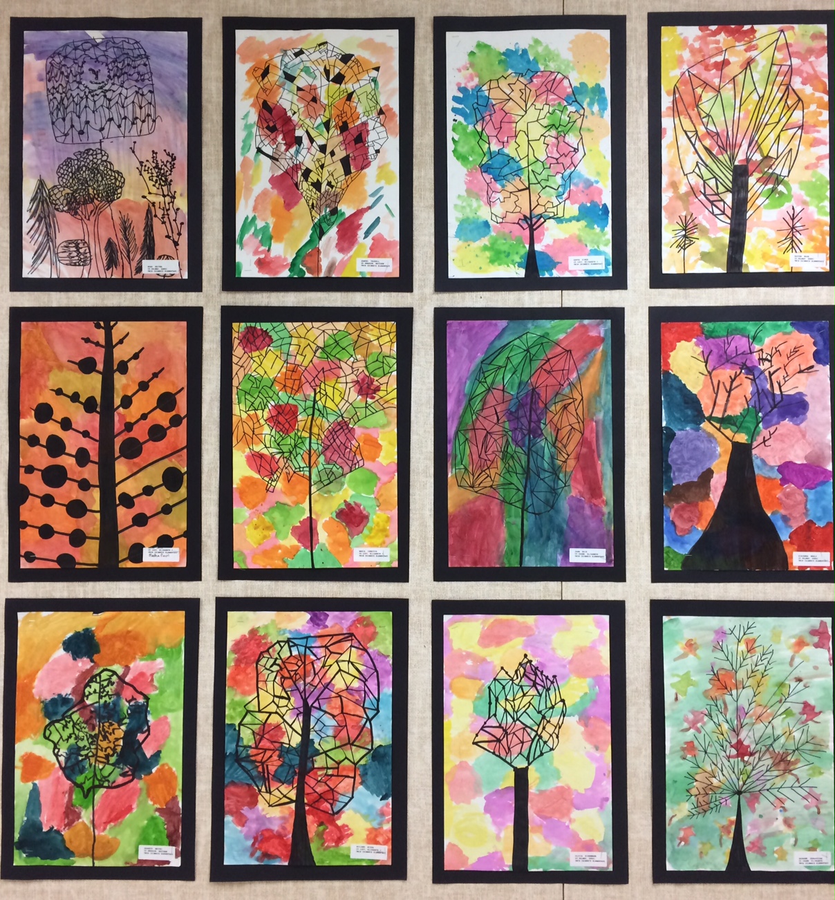 Student Artwork throughout the Building | Twin Chimneys Elementary School