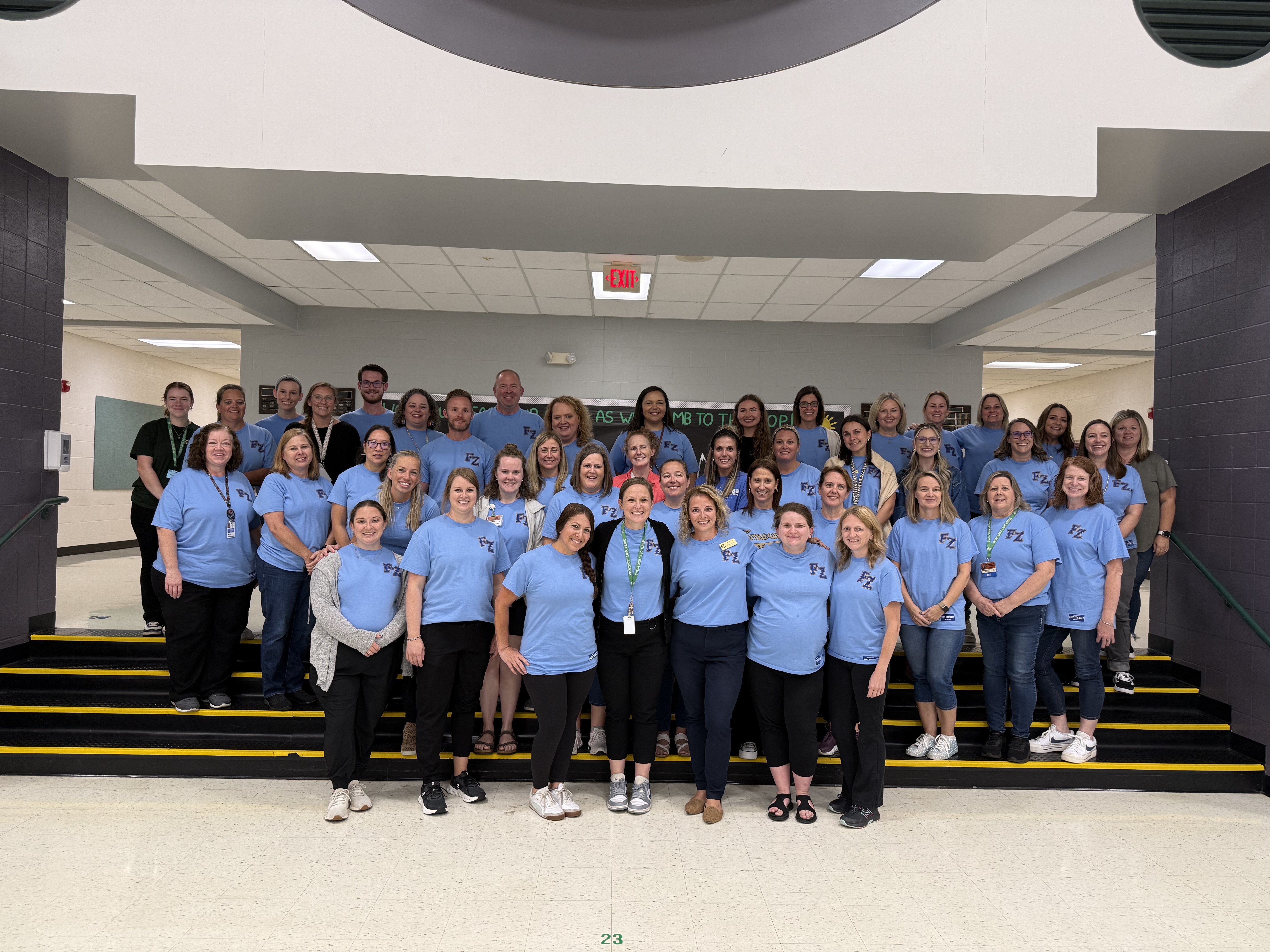 Blue Shirt Day!