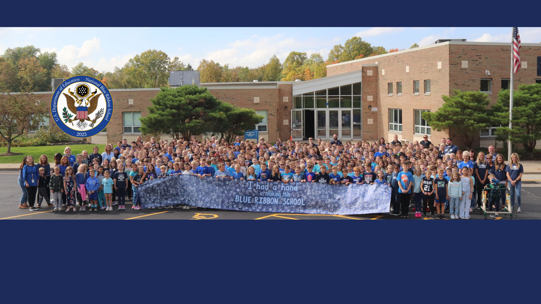 Lindsey Elementary 2023 National Blue Ribbon School