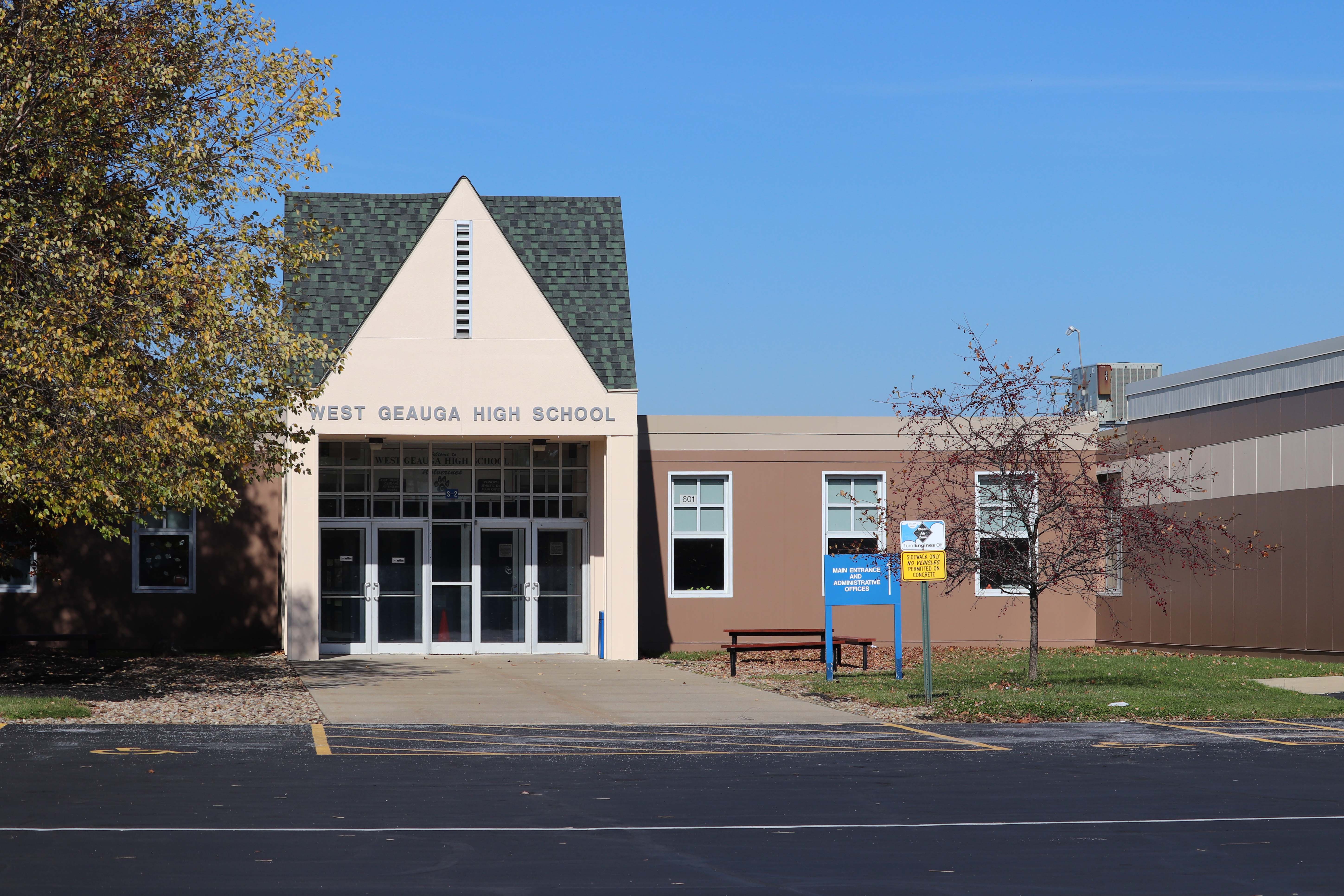High School Main Entrance