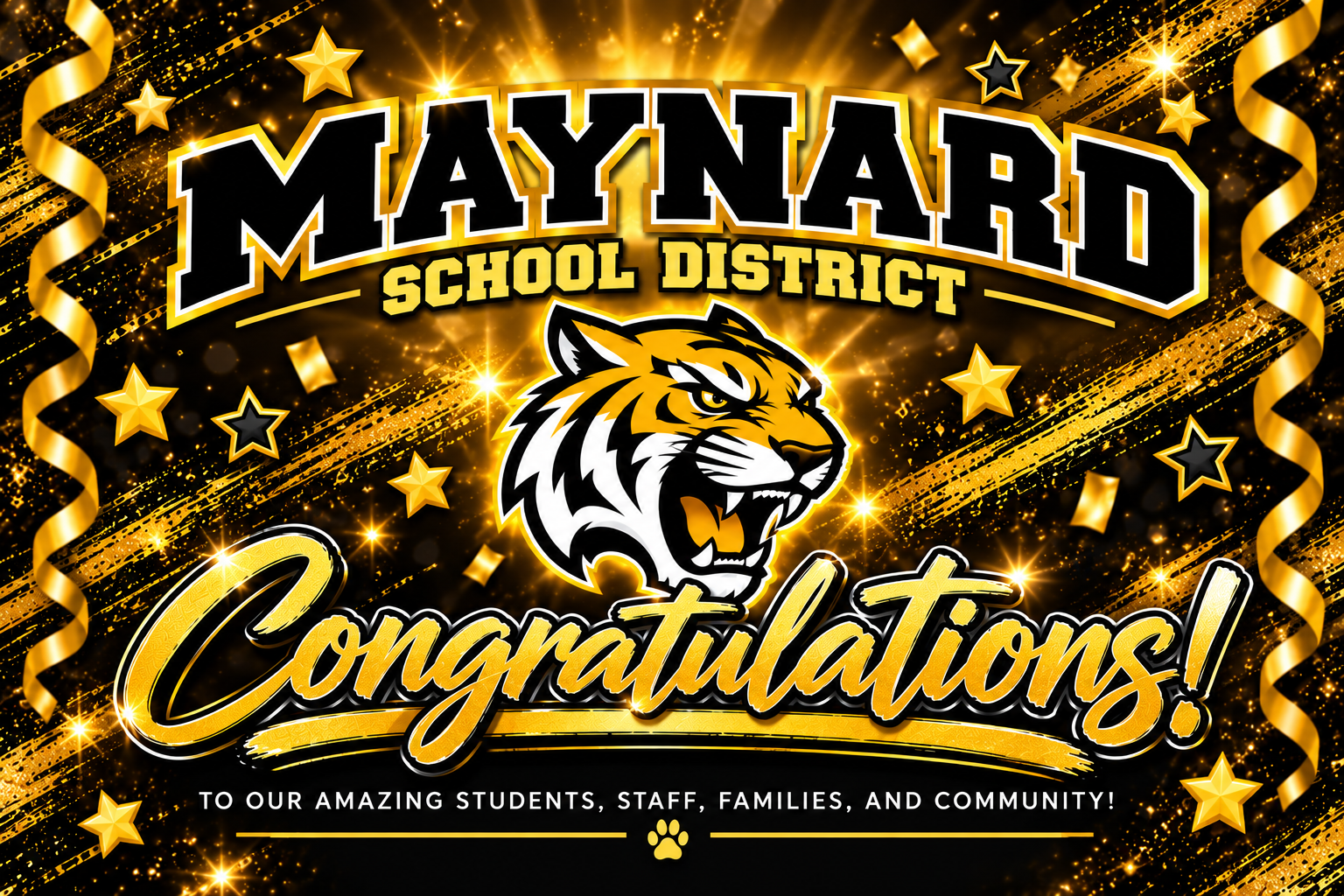Congrats Maynard High School Photo