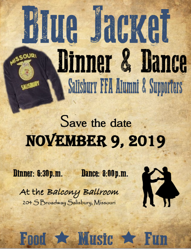 Blue Jacket Dinner and Dance Flyer