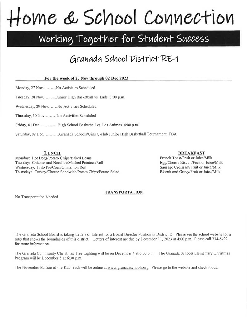 HOME & SCHOOL Granada School RE1