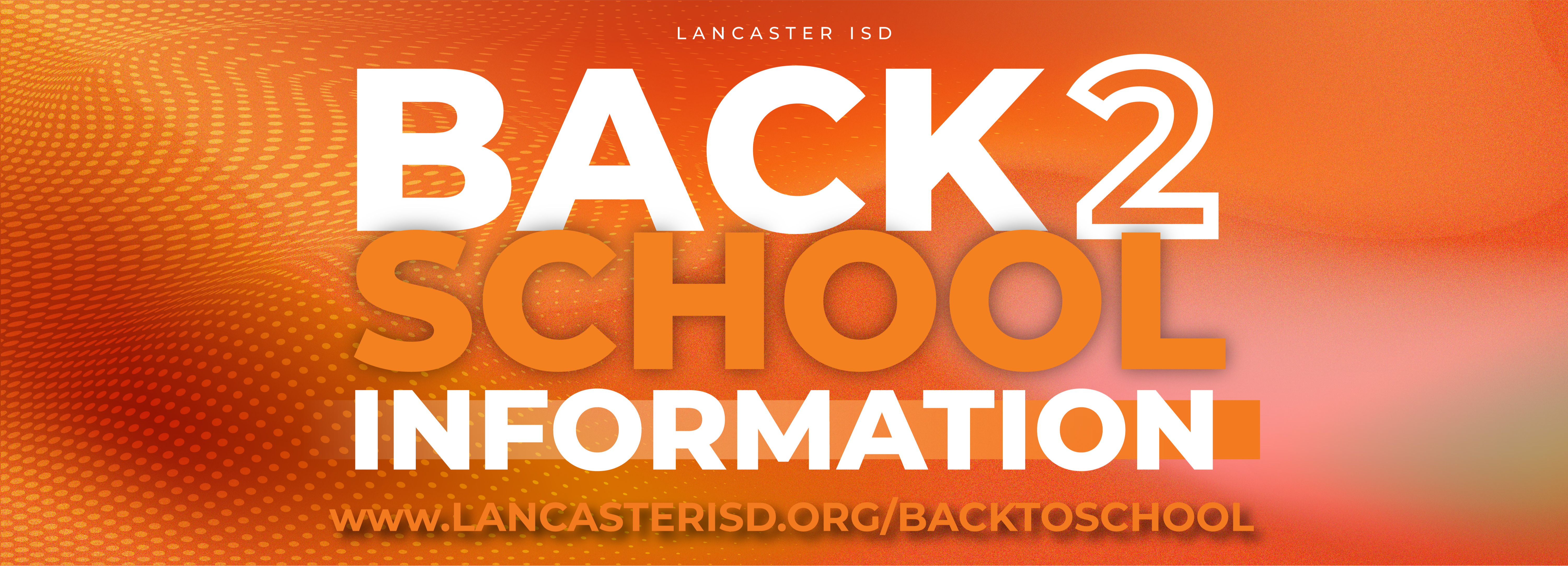 Back to School Information