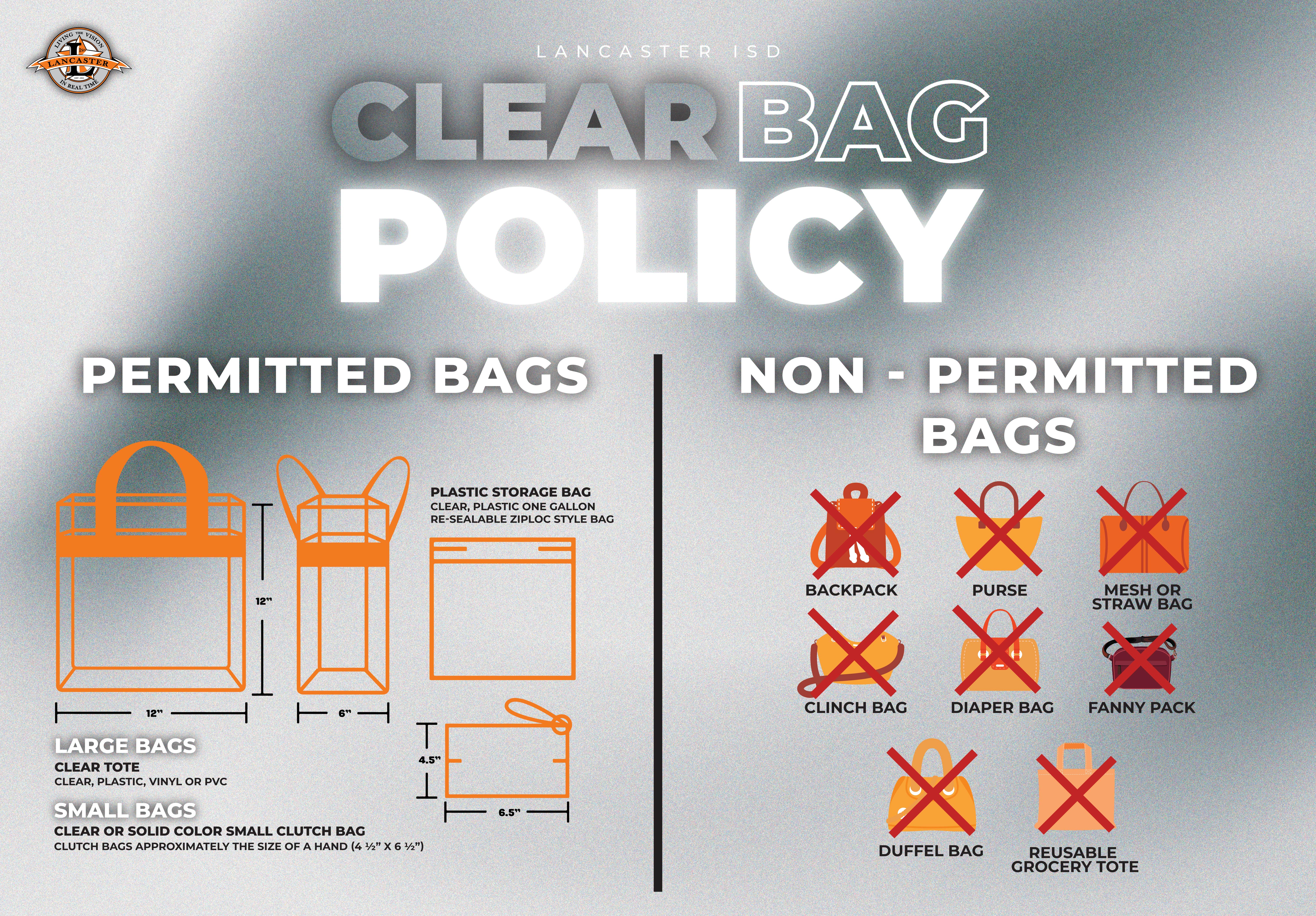 Bag Policy