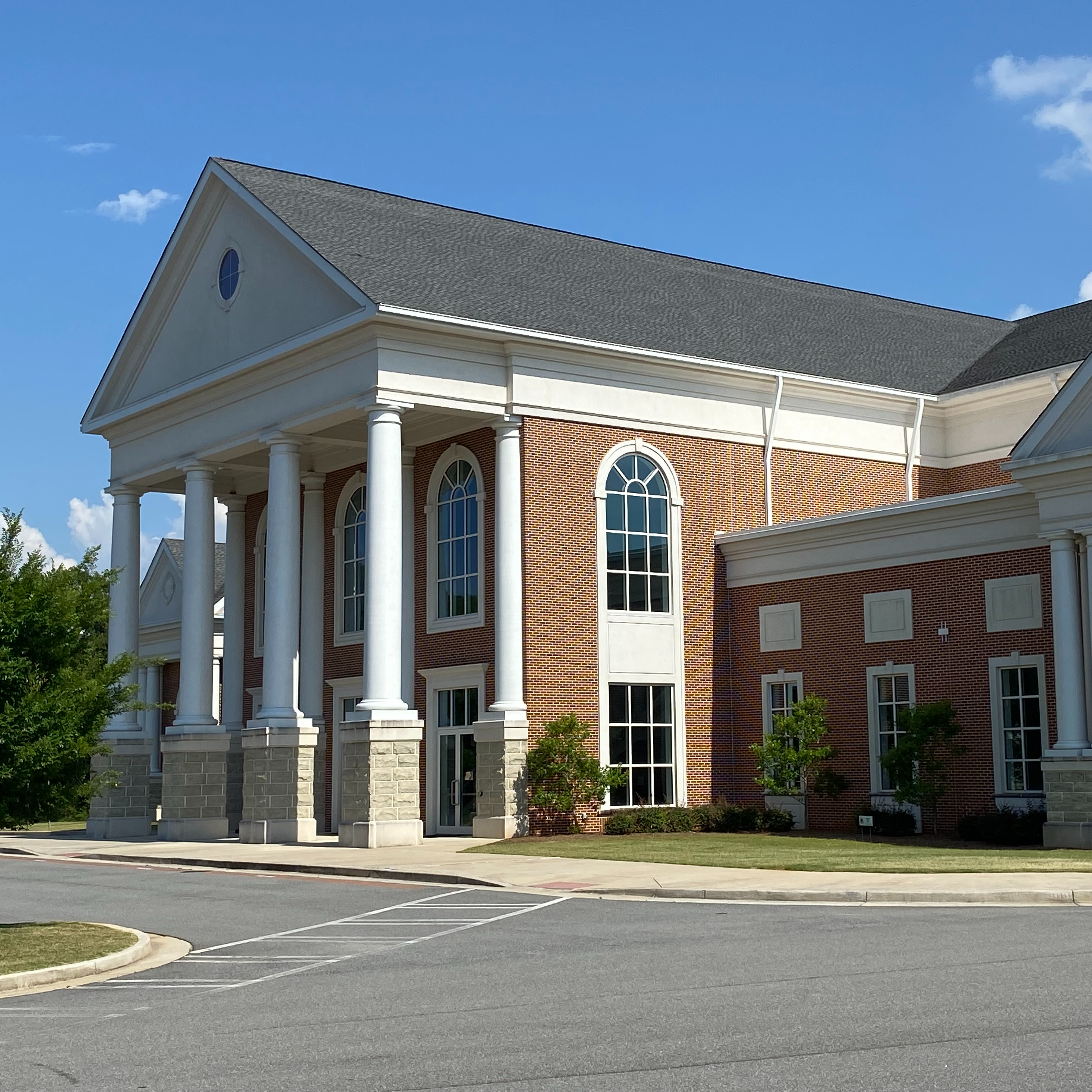 Monroe County Fine Arts Center on Sunny Day