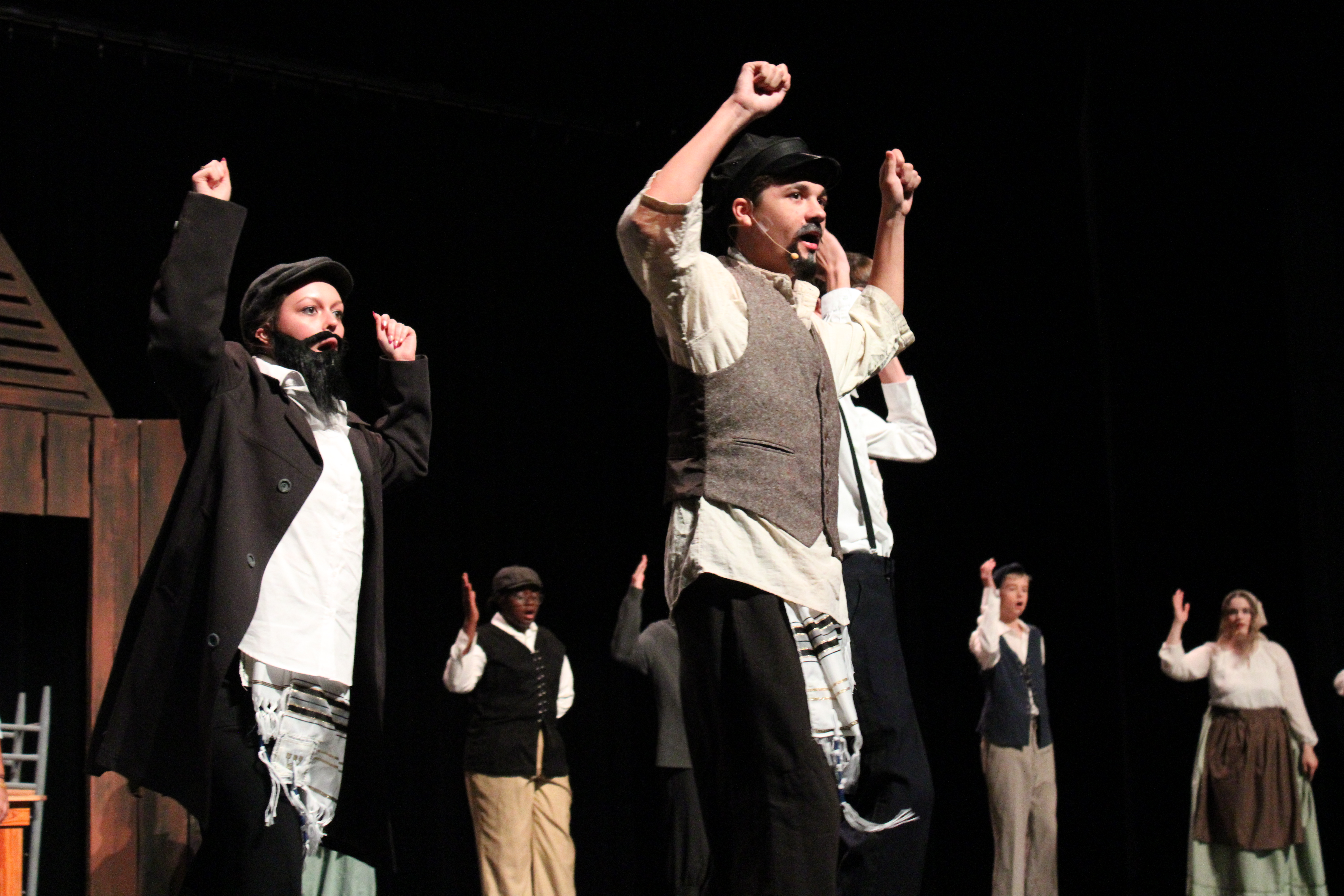 MPHS Students Performing Fiddler on the Roof