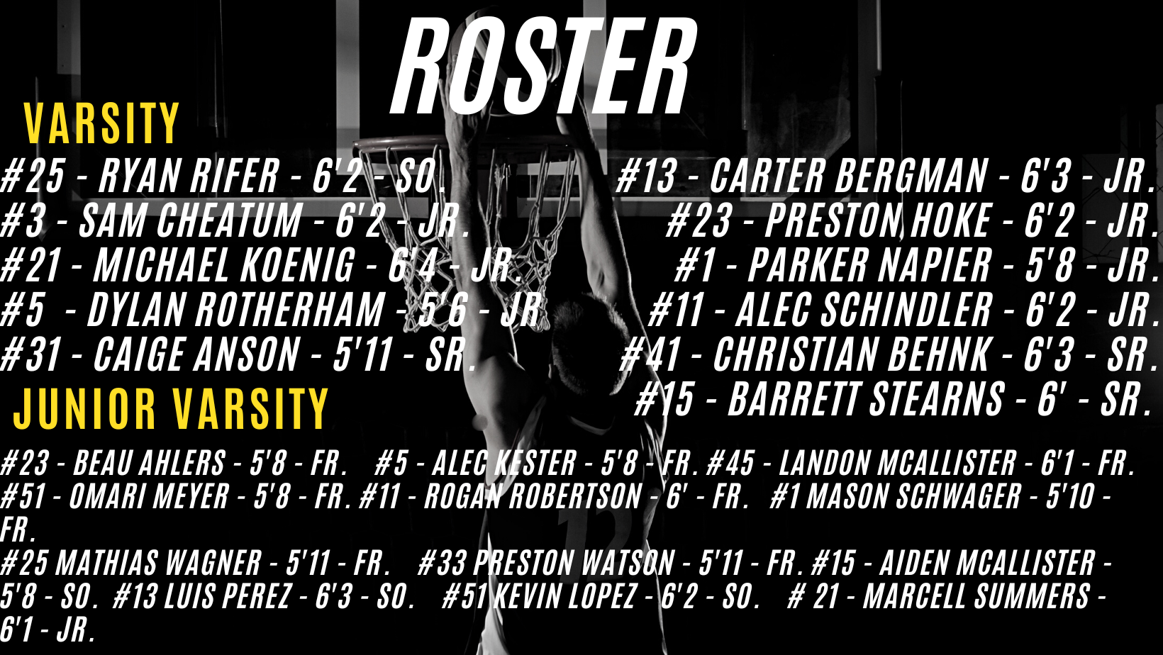 roster
