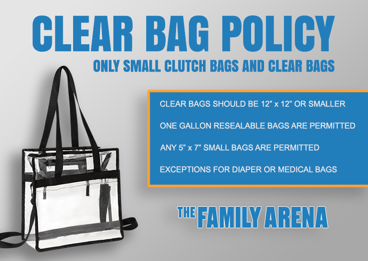 Family Arena Clear Bag Policy