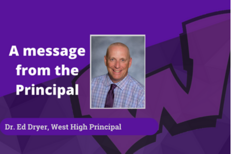 Message From the Principal Corner Dr. Ed Dreyer