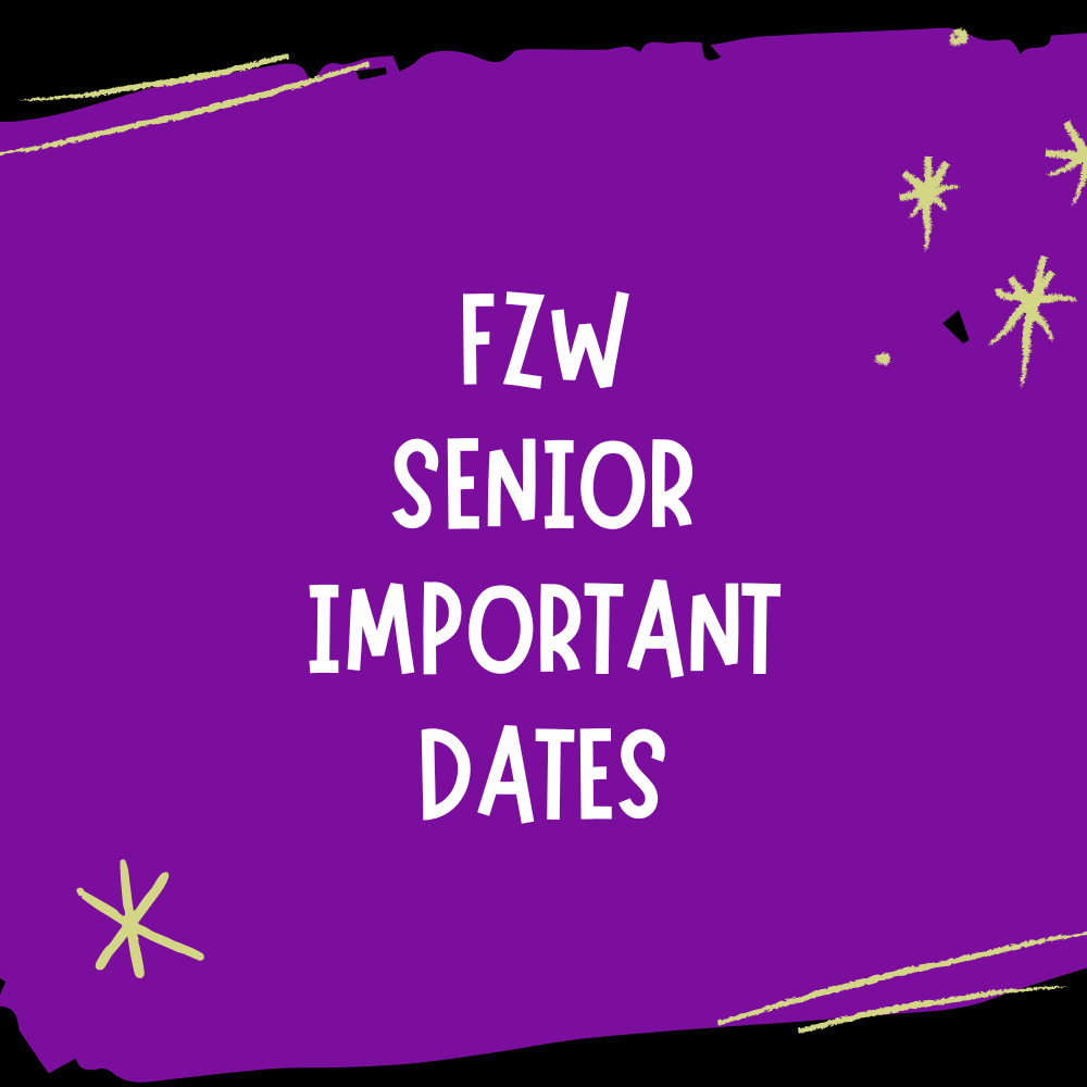 Senior Important Dates