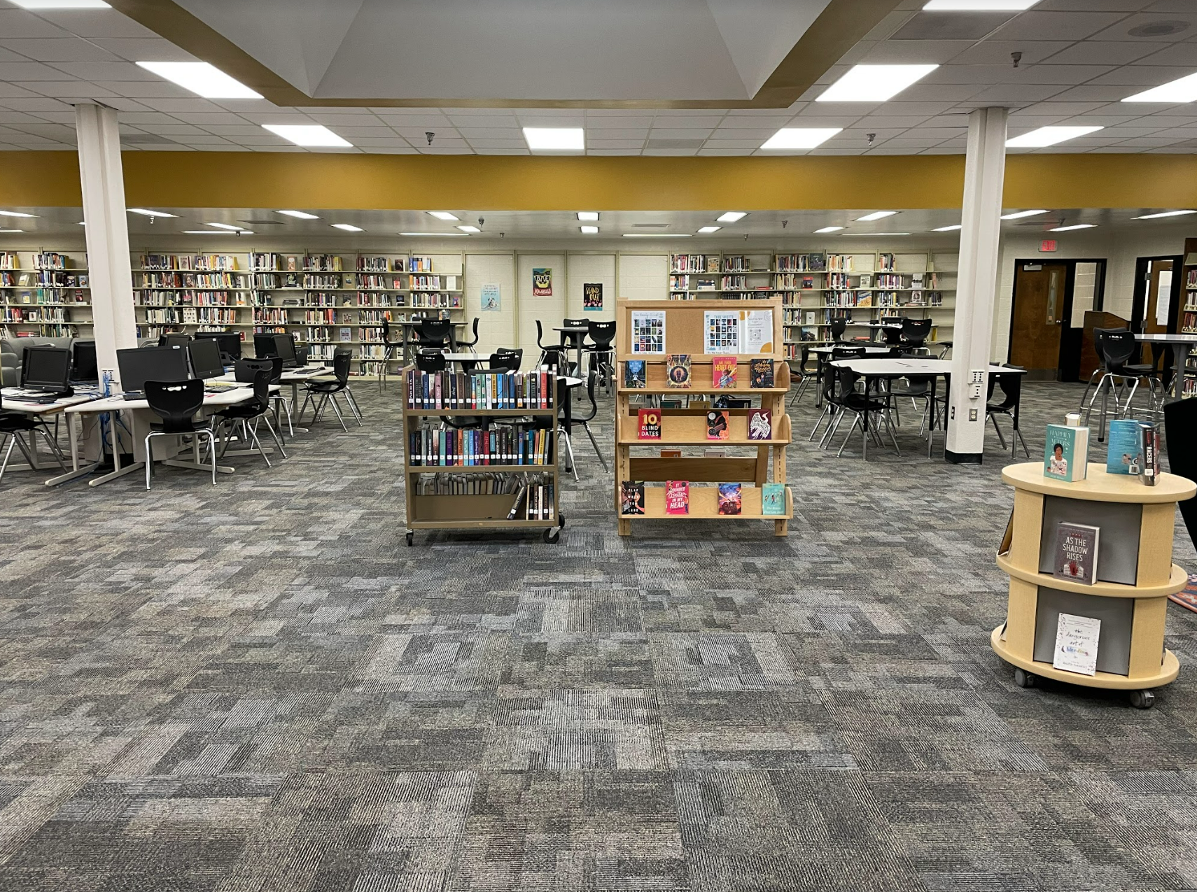Wide shot of MPHS Media Center