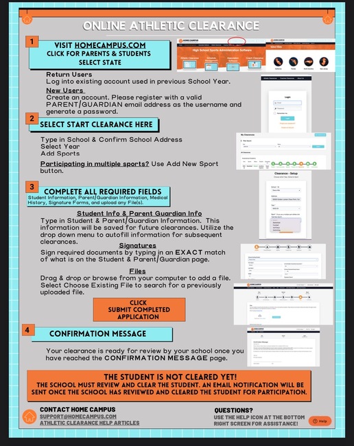 home campus instructions