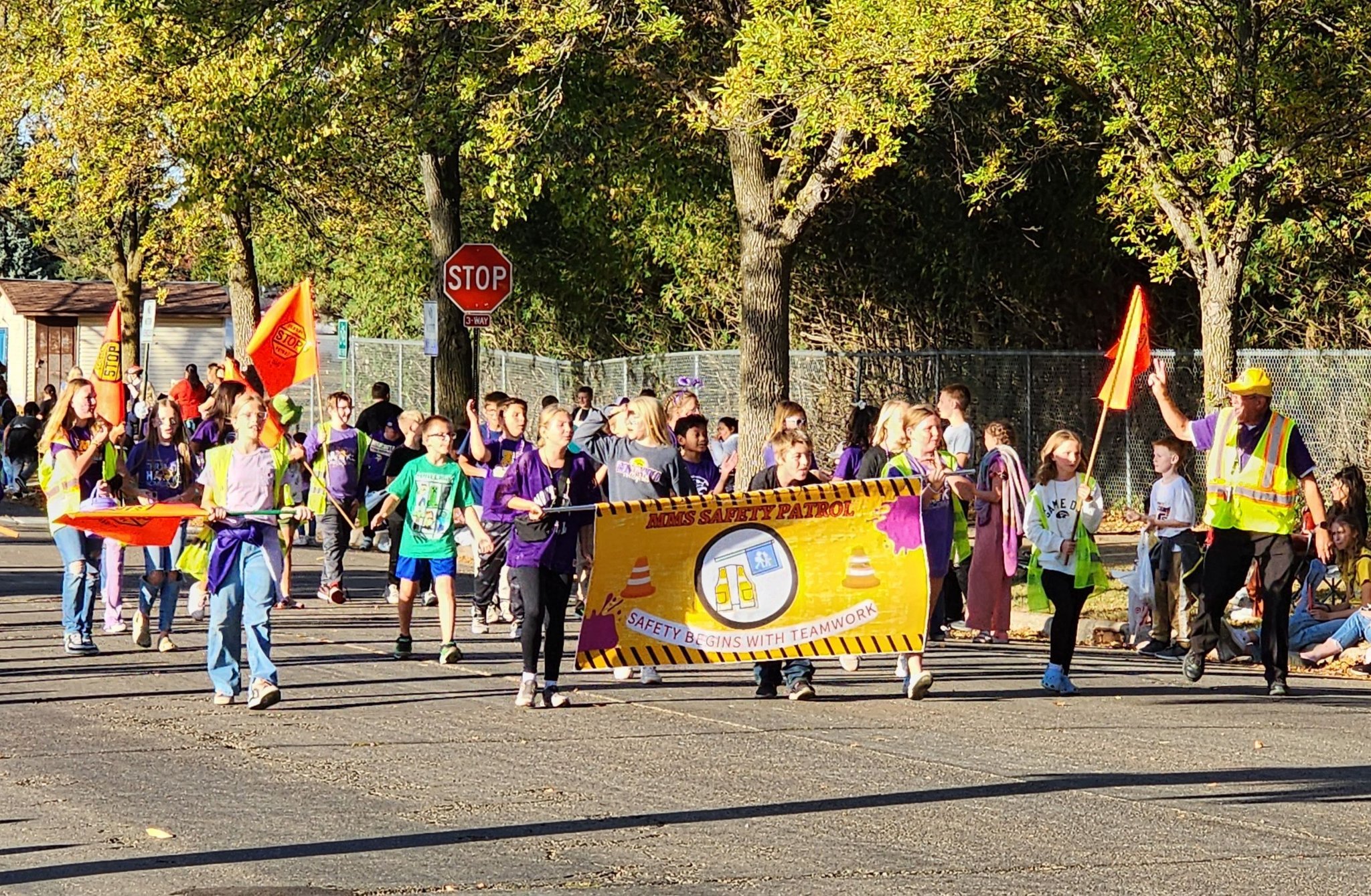 MMS Safety Patrol in HOCO Parade