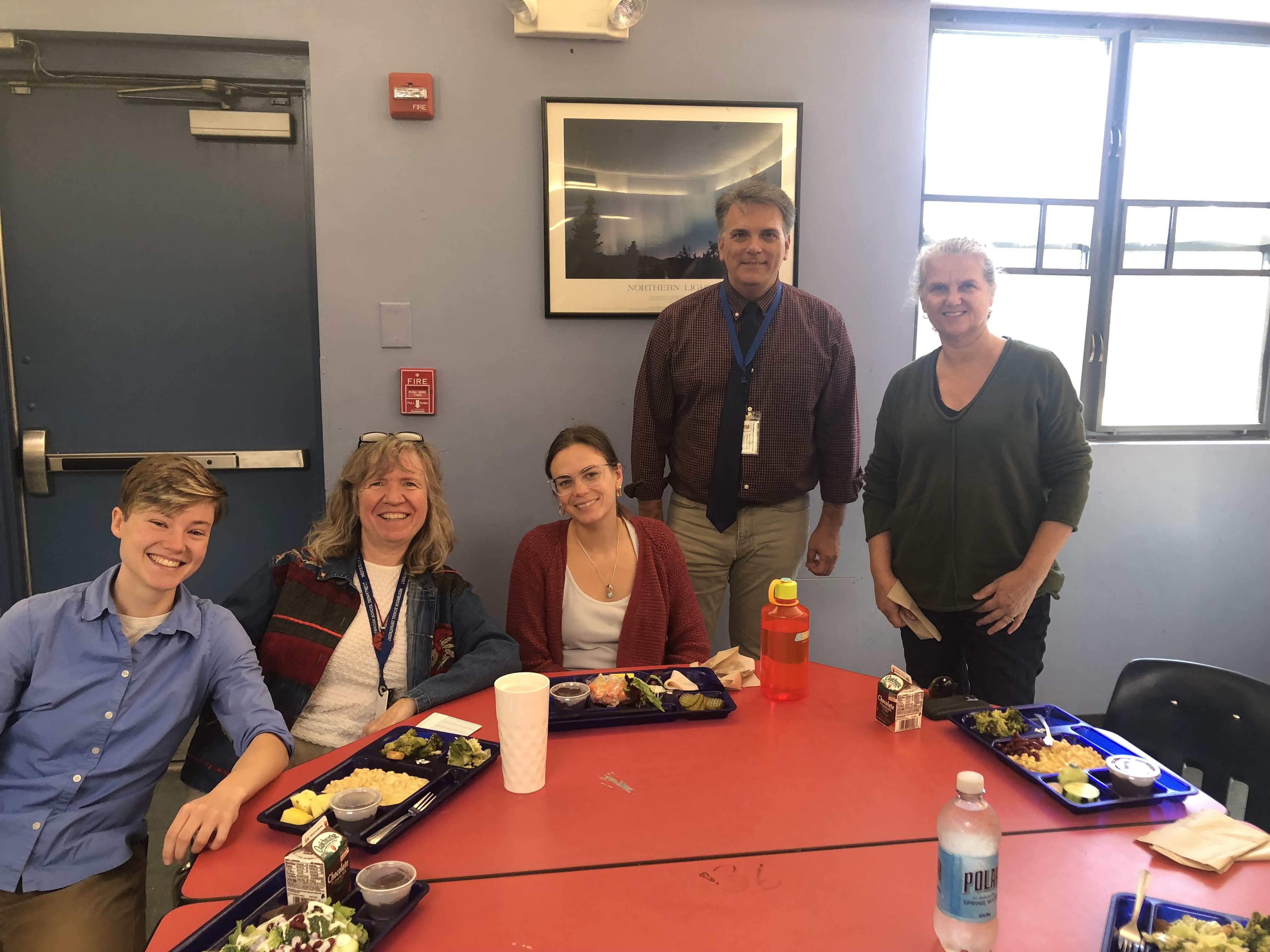 Locker Project Lunch with Dr. Lancia