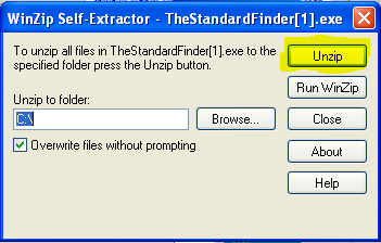 Downloading and installing The Standard Finder pt 4