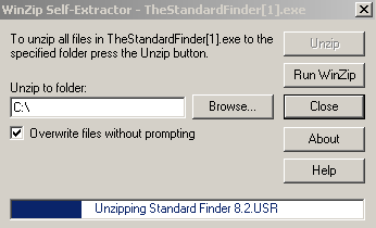 Downloading and installing The Standard Finder pt 5