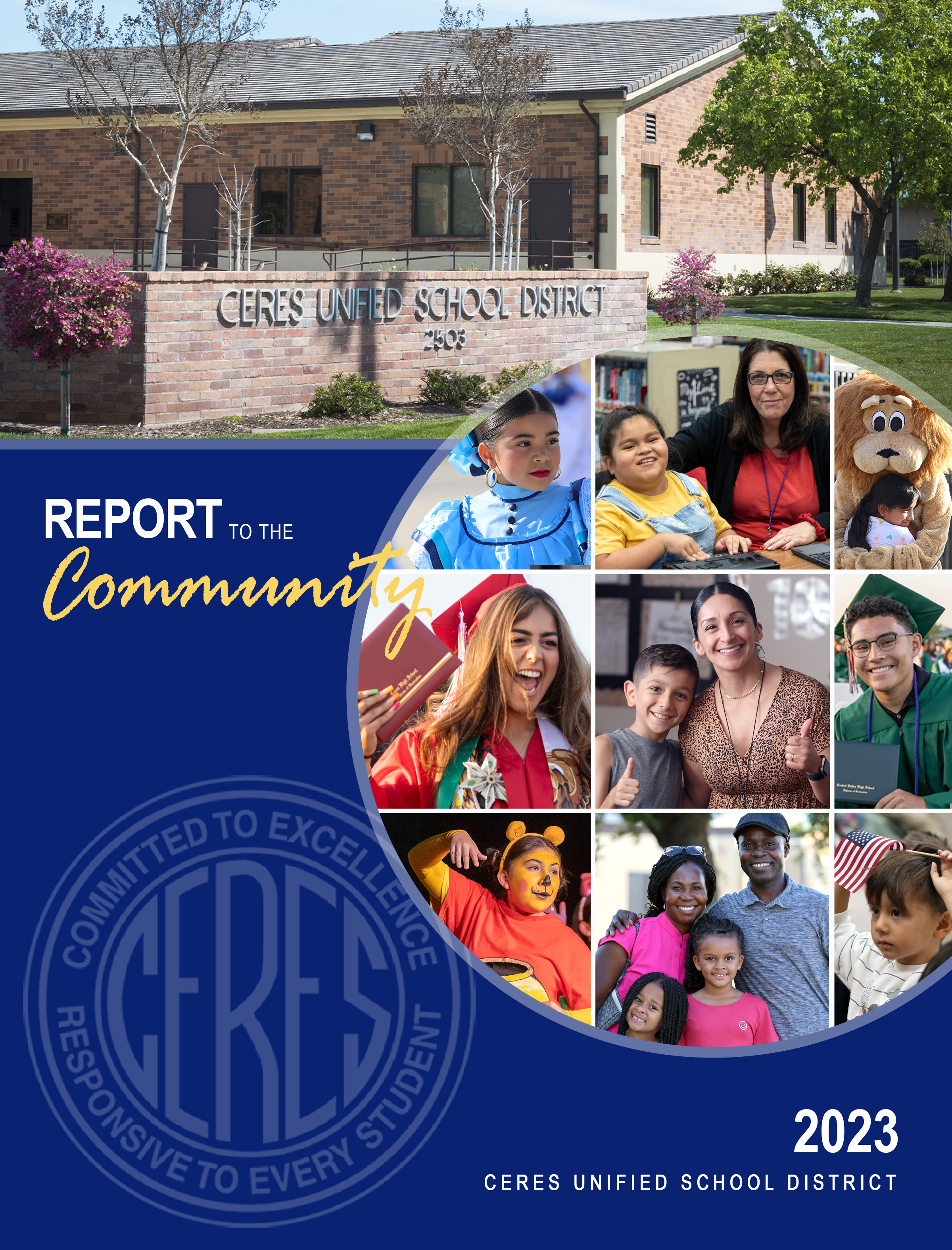 Report to the Community 2021-2022 cover
