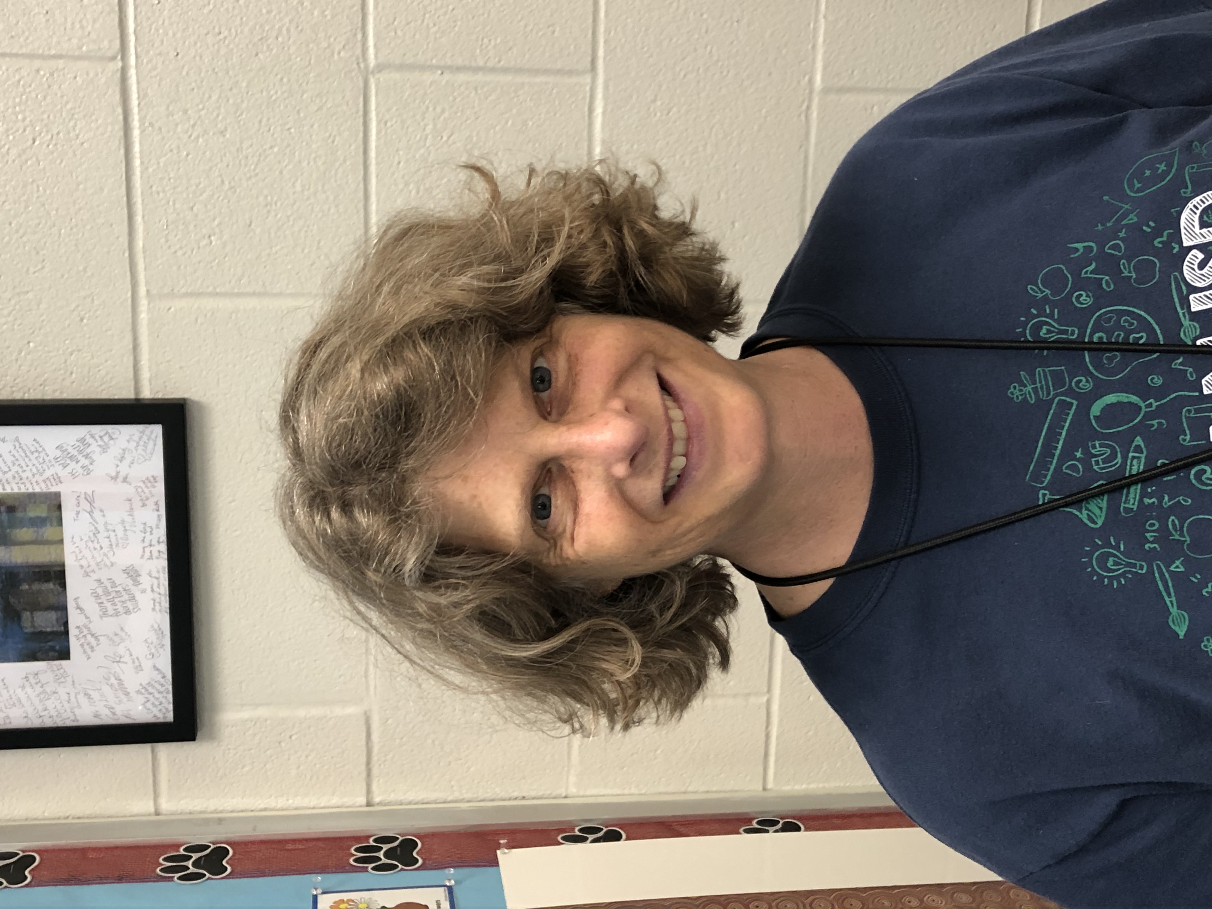 Deborah Corry in classroom
