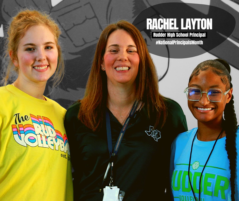 rachel layton with students