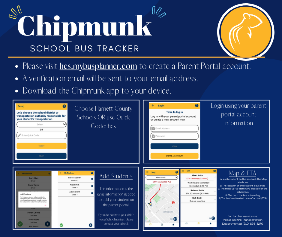 Chipmunk App Directions